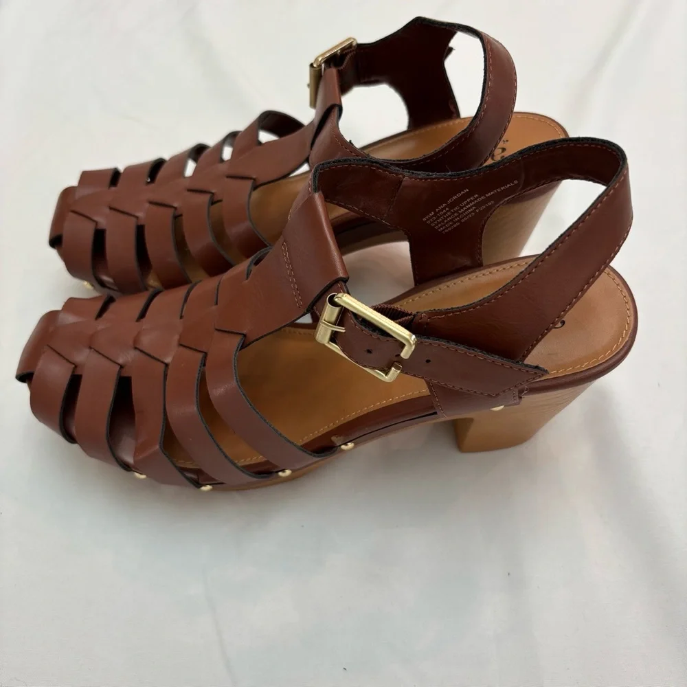 New a.n.a Brown Ana Jordan Fisherman Sandals - Picture 2 of 11